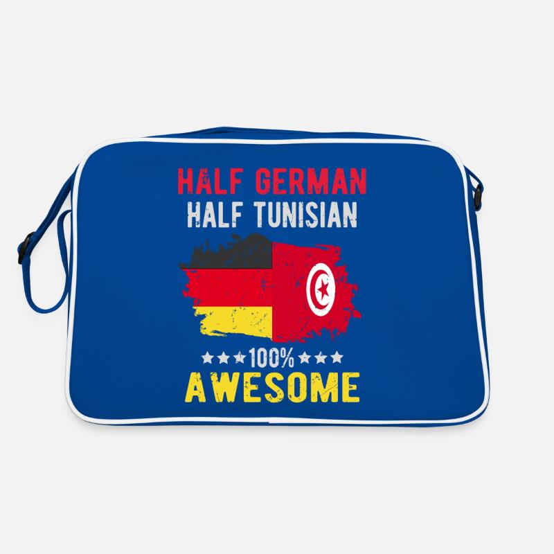 Halb Deutsch Halb Tunesier Retro Tasche