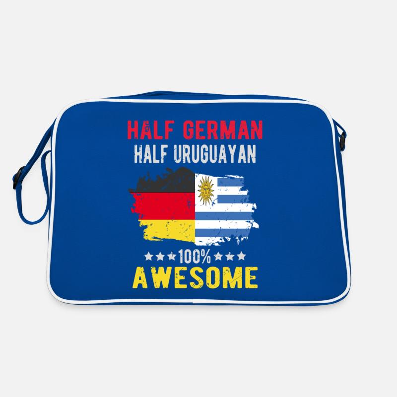 Halb Deutsch Halb Uruguayer Retro Tasche