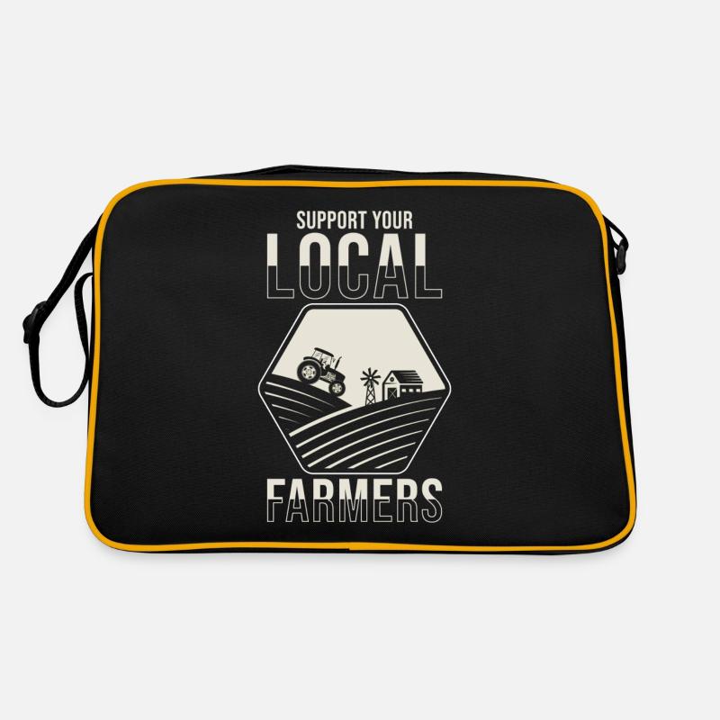 Support your local farmers Retro Bag
