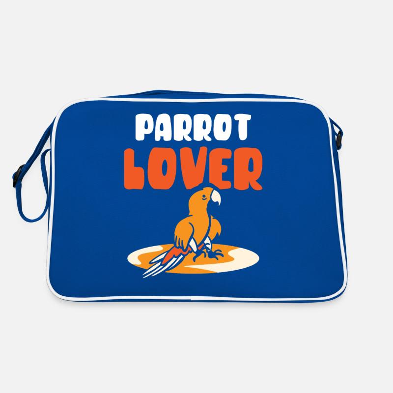 Parrot lover Pet Parrot Cute Animal Retro Bag