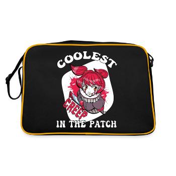 Coolest Creep In The Patch Halloween Costume - Retro Bag - black/gold - Back
