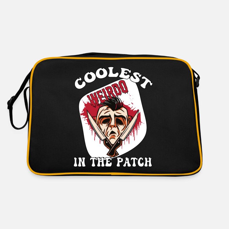 Coolest Weirdo In The Patch Serial Killer Retro Tasche