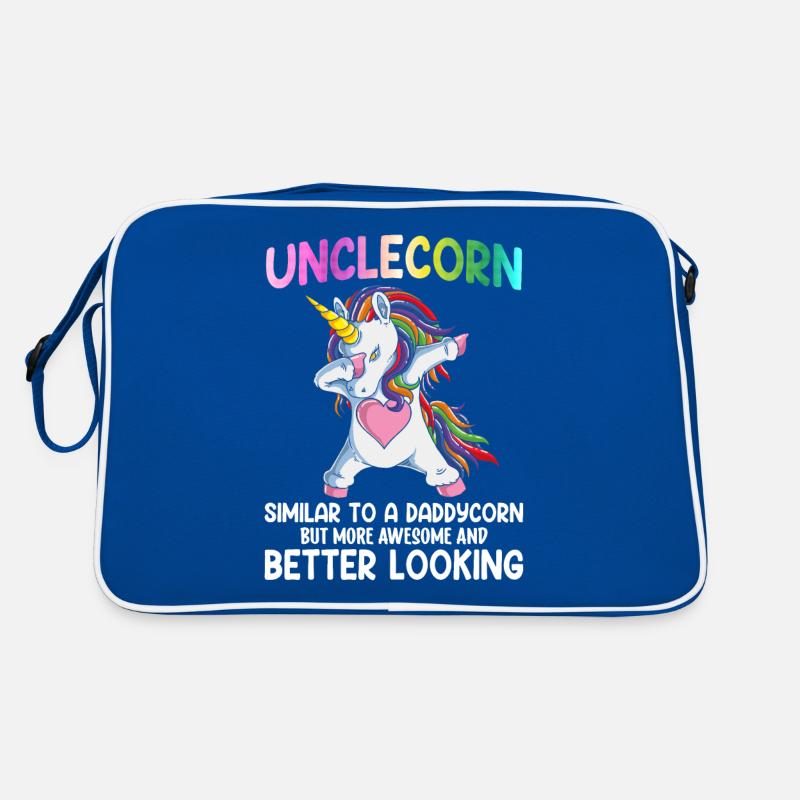 Le meilleur oncle Geschen coloré et cool du monde Sac Retro