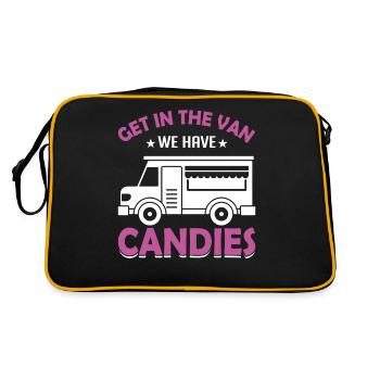 Candyholic Sweet Candy Lifestyles Candy - Retro Bag - black/gold - Back