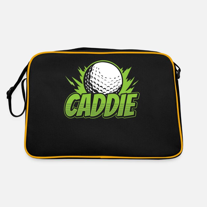 Caddie Golf Golfeur Profession de golfeur Sac Retro