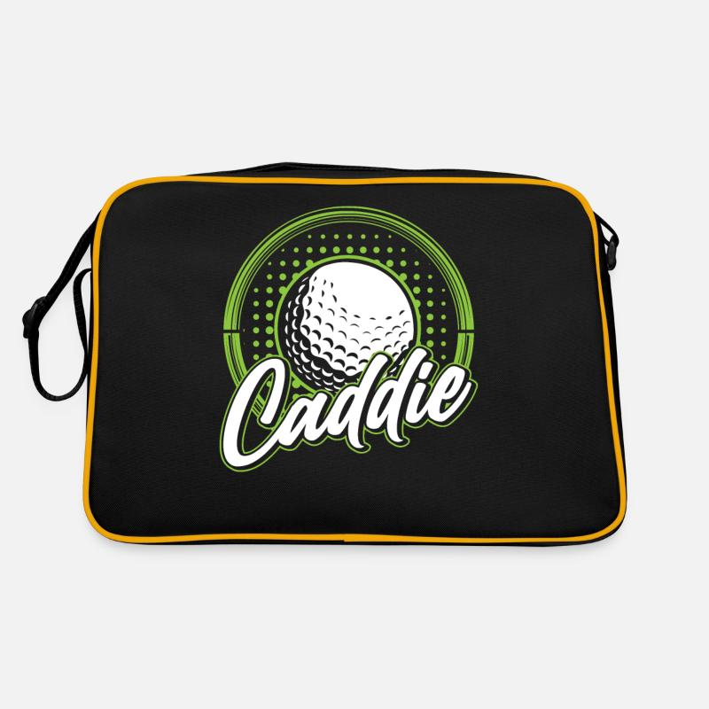 Caddie Golfeur Golfen Profession de golf Sac Retro