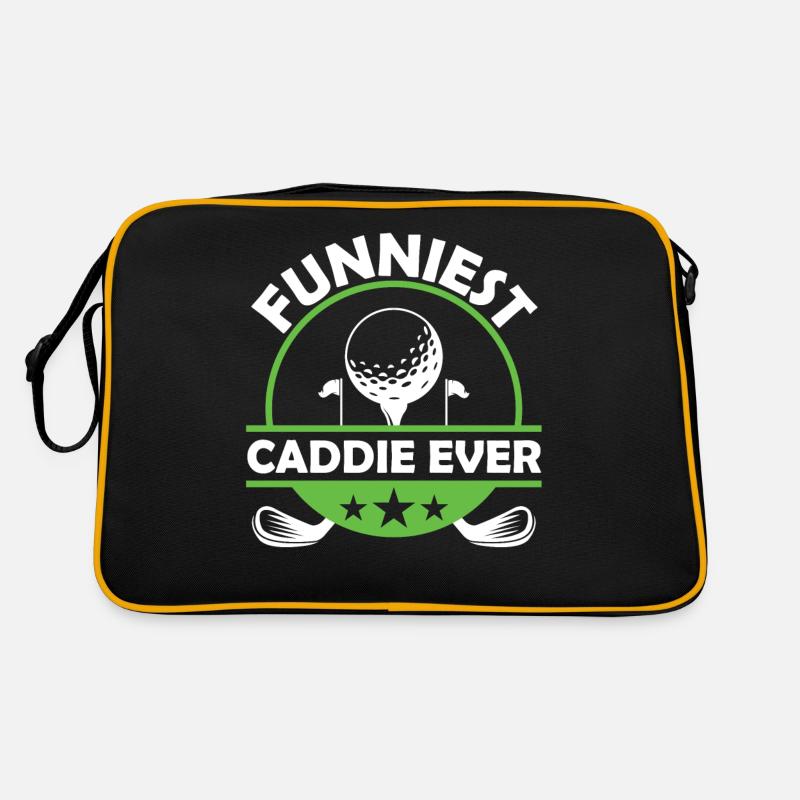 The funniest caddy ever Golfing Golf Retro Bag