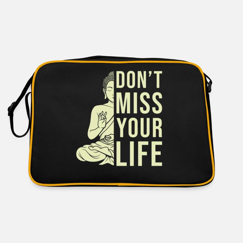 Citation Zen de Bouddha Sac Retro