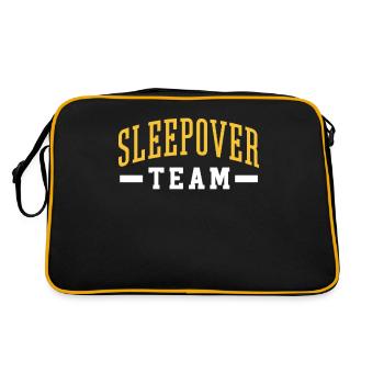 Nuit d’équipe douce nuitée - Sac Retro - noir/or - Dos