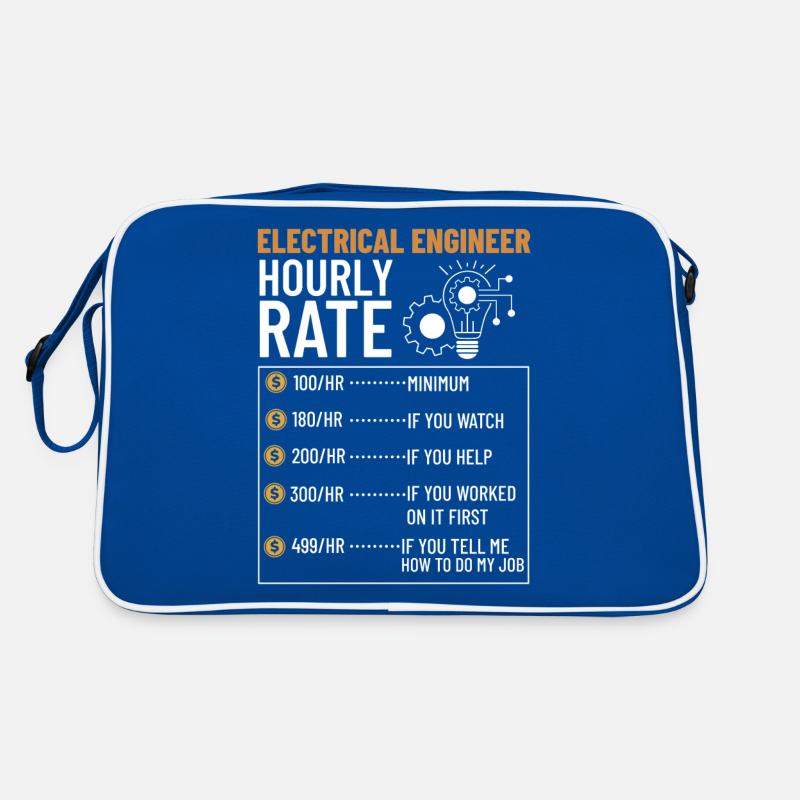 Electrical Engineering Engineer Research Development Retro Bag