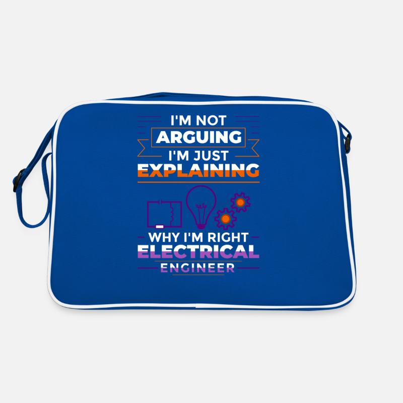 Electrical Engineering Engineer Research Development Retro Bag