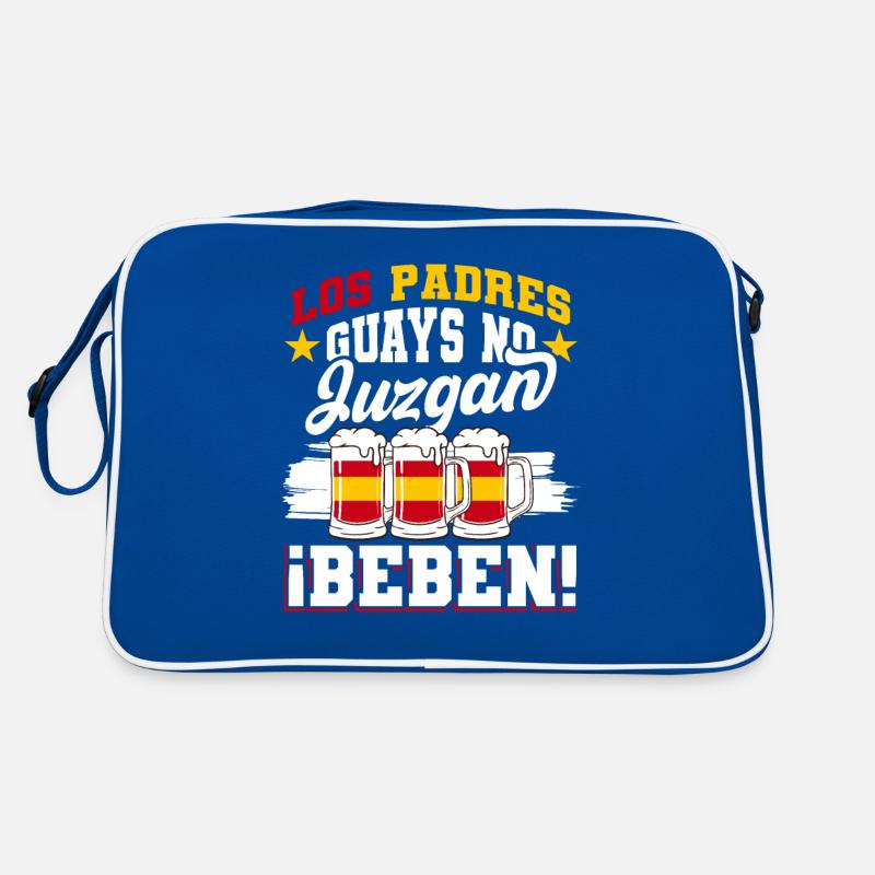 Papa Daddy espagnol Meilleur papa Sac Retro
