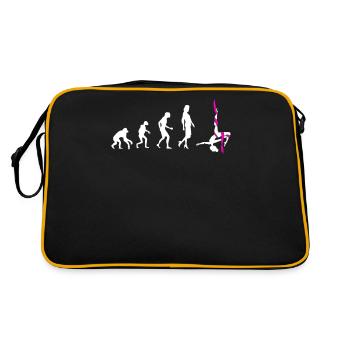 Aerial Silk Evolution - Akrobatik Gymnastik - Retro Tasche - Schwarz/Gold - Hinten