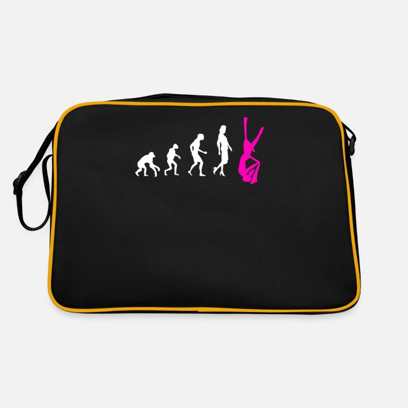 Aerial Silk Evolution - Gymnastique acrobatique - Sac Retro - noir/or