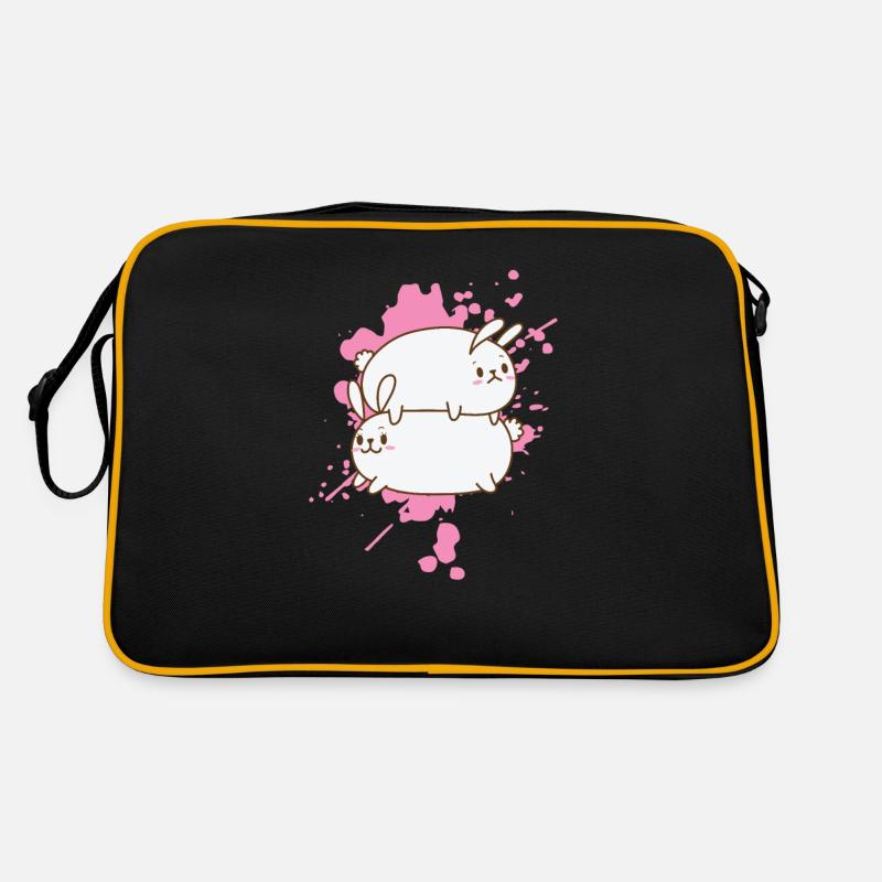 Chats dans le style japonais kawaii mignon Sac Retro