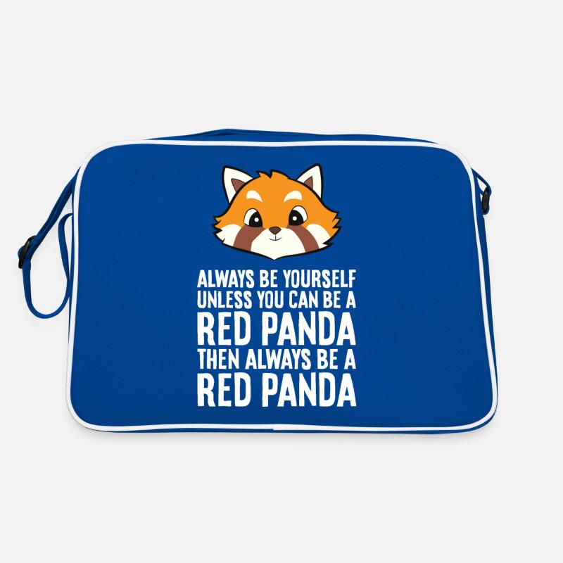 Red Panda Always Be Yourself Unless You Can Be A Retro Bag