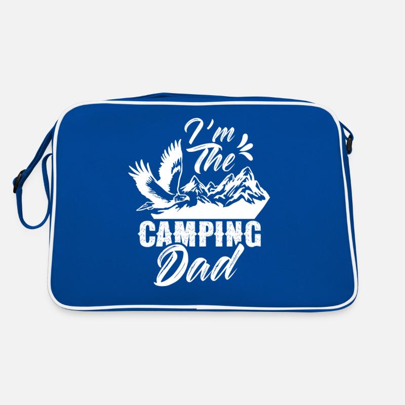 Ich Bin Der Camping Papa Campen Camp Camper Retro Tasche