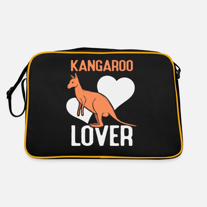 Kangaroo lover Australia Animal Kangaroos Retro Bag