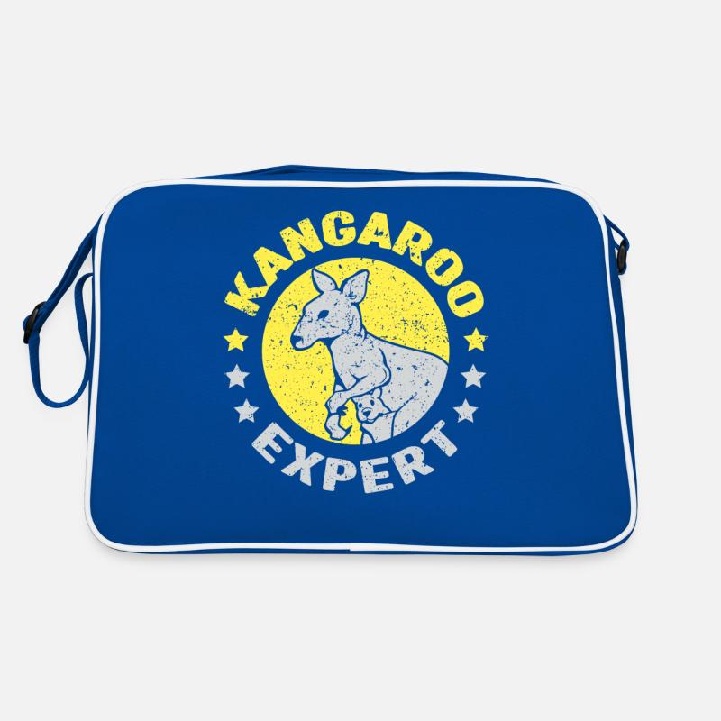 Kangaroo Expert Animal Kangaroos Lover Retro Bag