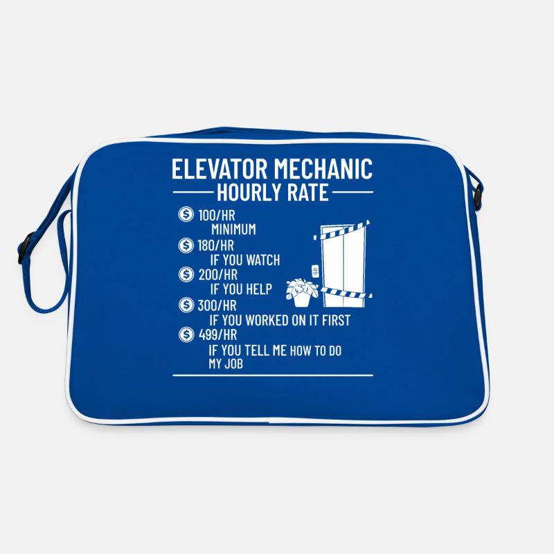 Elevator Elevator Technician Elevator Elevator Retro Bag