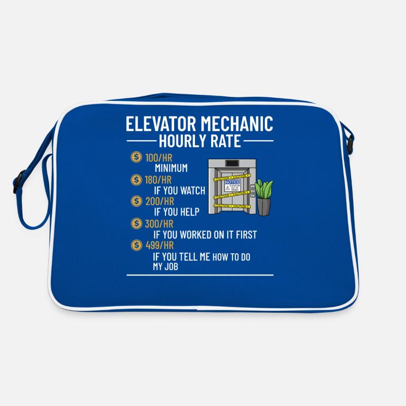 Elevator Elevator Technician Elevator Elevator Retro Bag