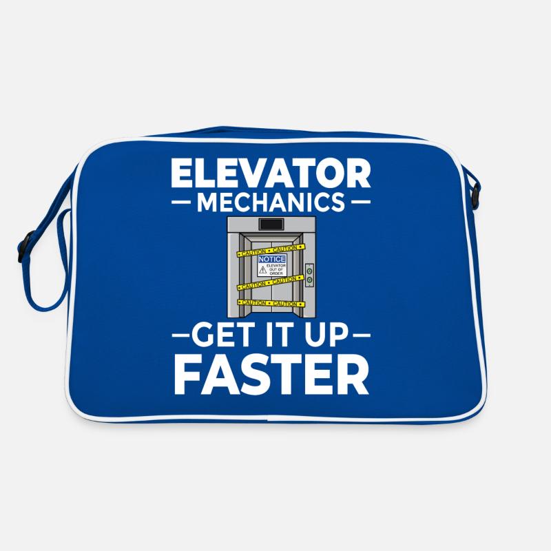 Elevator Elevator Technician Elevator Elevator Retro Bag