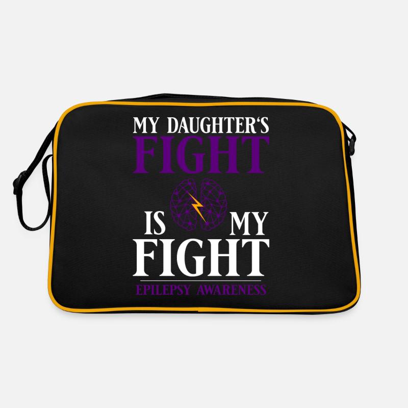 Epilepsie Krampf Erkrankung Epileptischer Anfall Retro Tasche