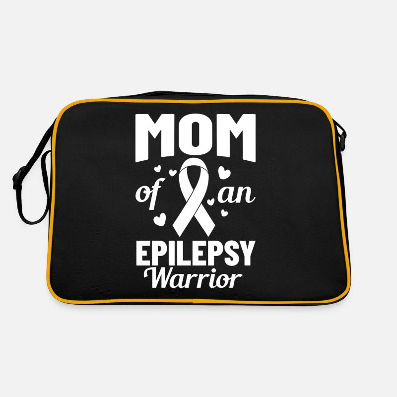 Epilepsie Krampf Erkrankung Epileptischer Anfall Retro Tasche