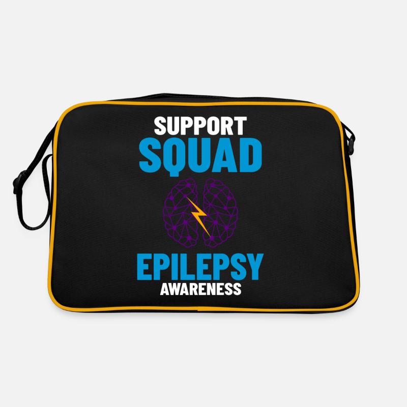 Epilepsie Krampf Erkrankung Epileptischer Anfall Retro Tasche