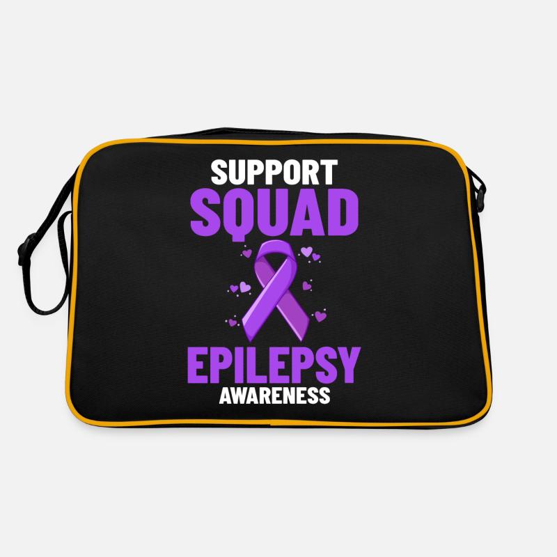 Epilepsie Krampf Erkrankung Epileptischer Anfall Retro Tasche