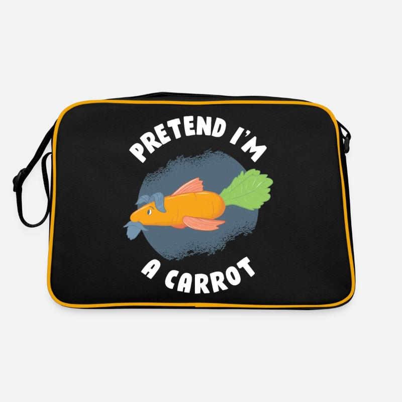 Pretend Im A Carrot Karotte Geschenk Retro Tasche