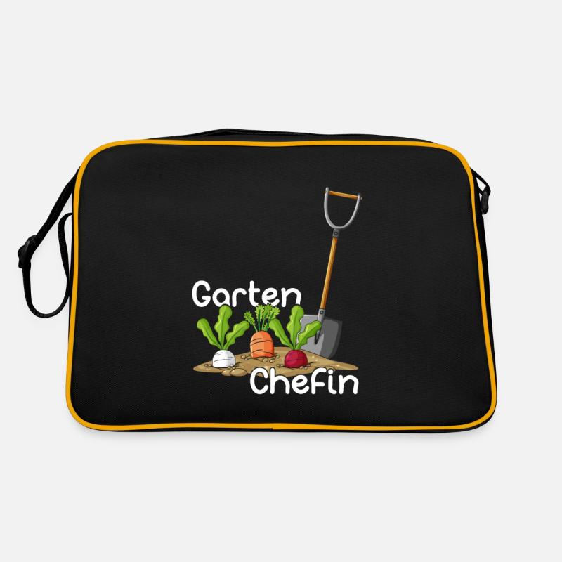 Garten Chefin Gärtnerin Ruhestand Floristin Hobbyg Retro Tasche