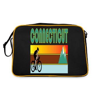Connecticut Hometown Retro Mountain Bike - Sac Retro - noir/or - Dos