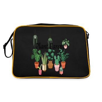 Parent de plante - Sac Retro - noir/or - Dos