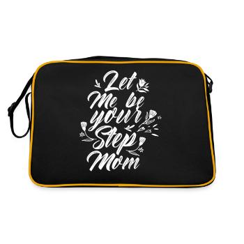 Let Me Be Your Stepmother Foster Mother Child - Retro Bag - black/gold - Back