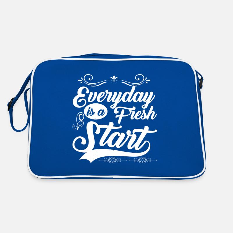 Everyday Is A Fresh Start 2 Retro Bag