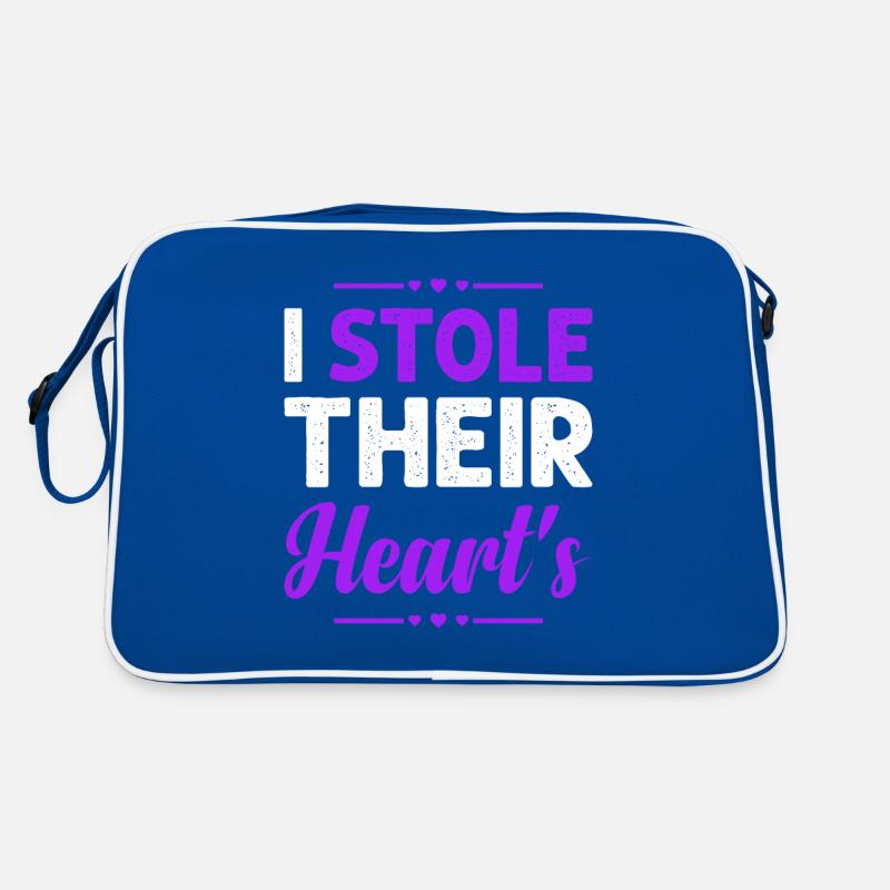 I stole her heart adoption day Retro Bag
