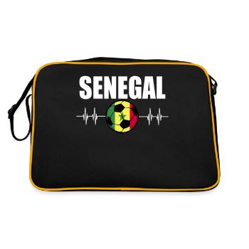 Sénégal de football - Sac Retro - noir/or - Dos