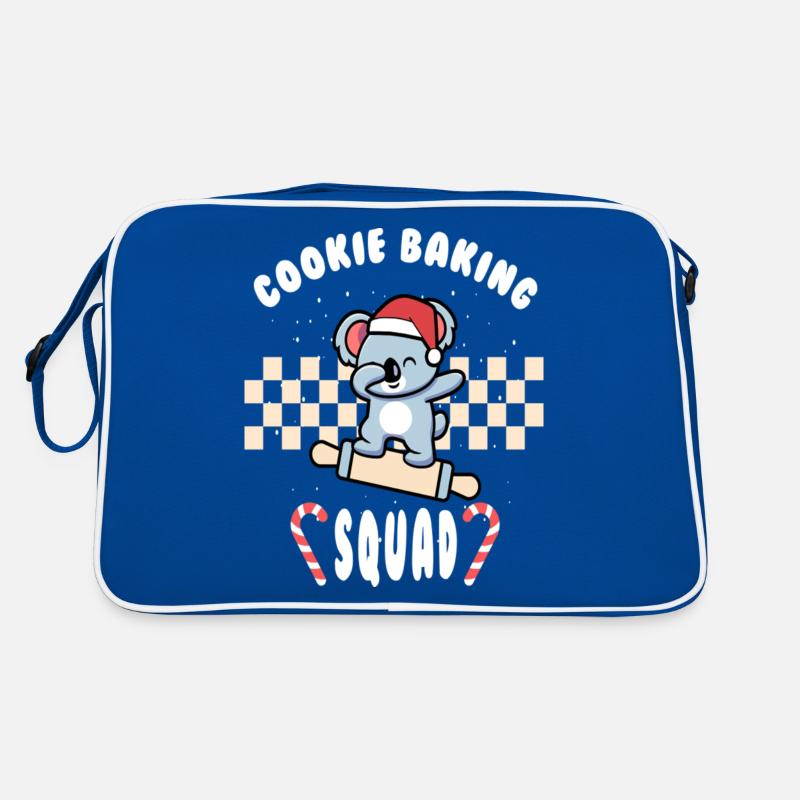 Christmas Cookie Baking Squad Retro Tasche