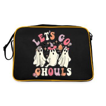 Let’s Go Ghouls - Sac Retro - noir/or - Dos