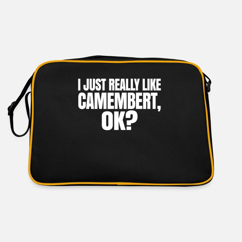 Design de camembert amusant Sac Retro