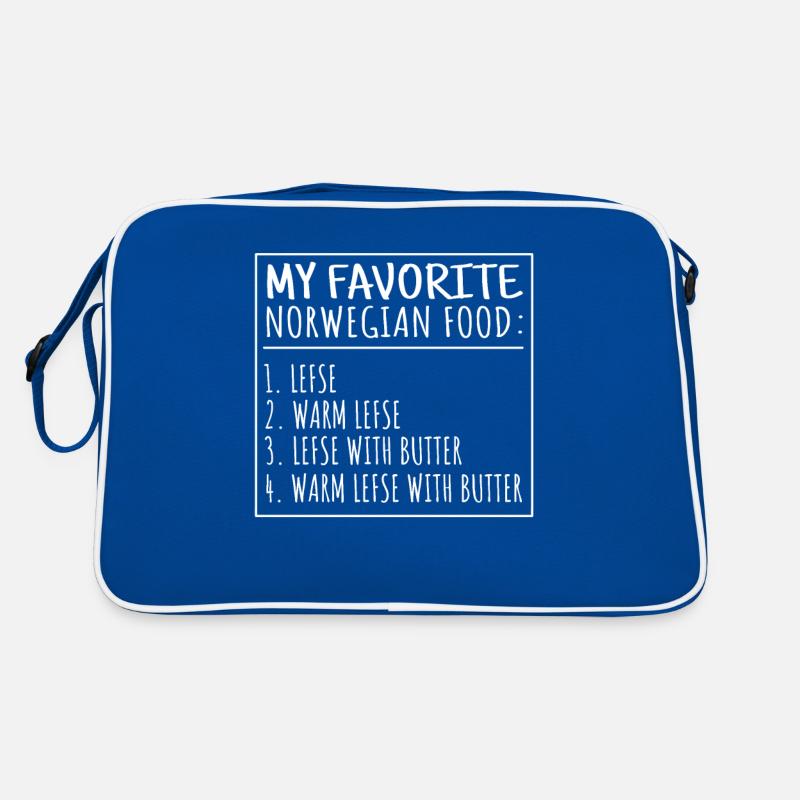 Nourriture norvégienne Lefse Sac Retro