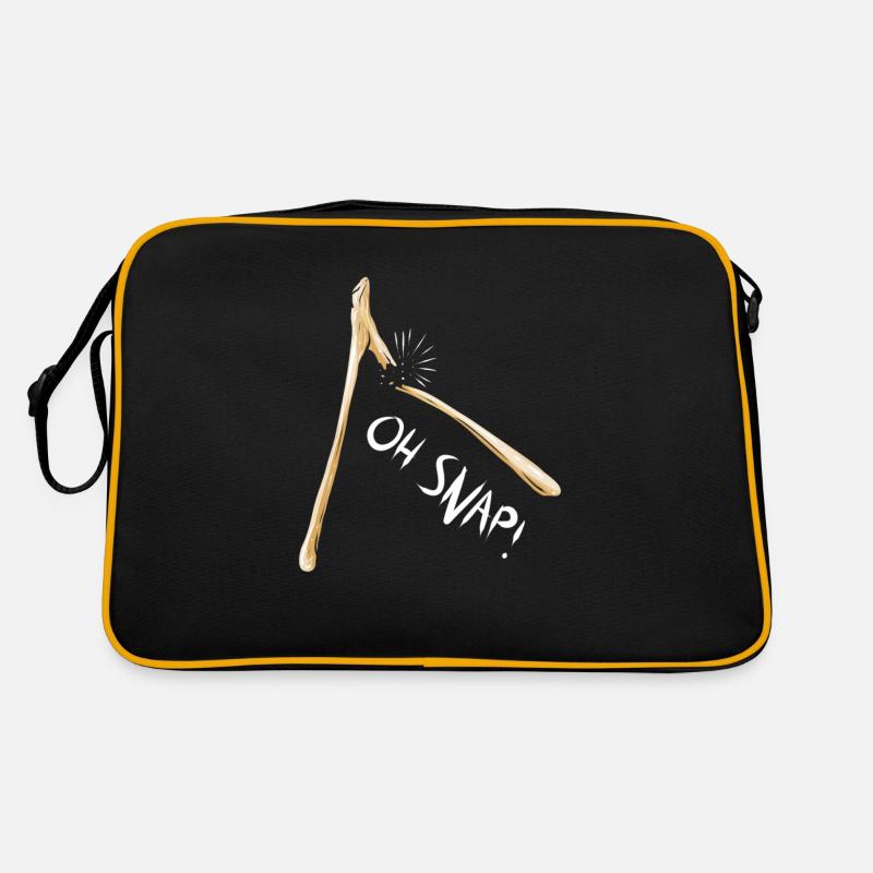 Forcula Wishbone On Snap Wishing Bone Thanksgiving Retro Bag