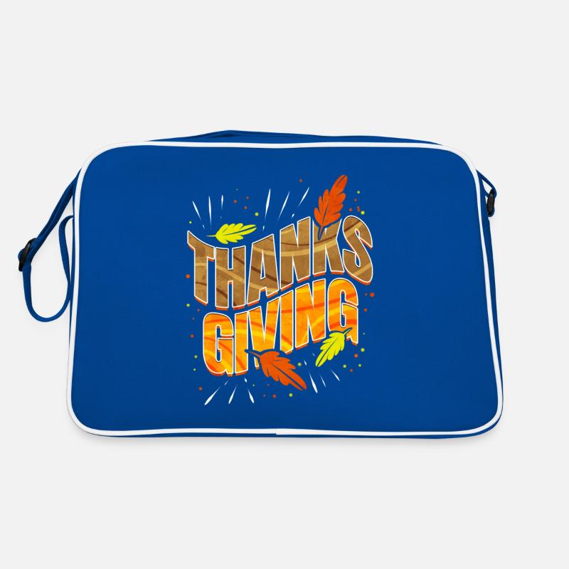 Thanks Giving Logo for Thanksgiving Retro Bag
