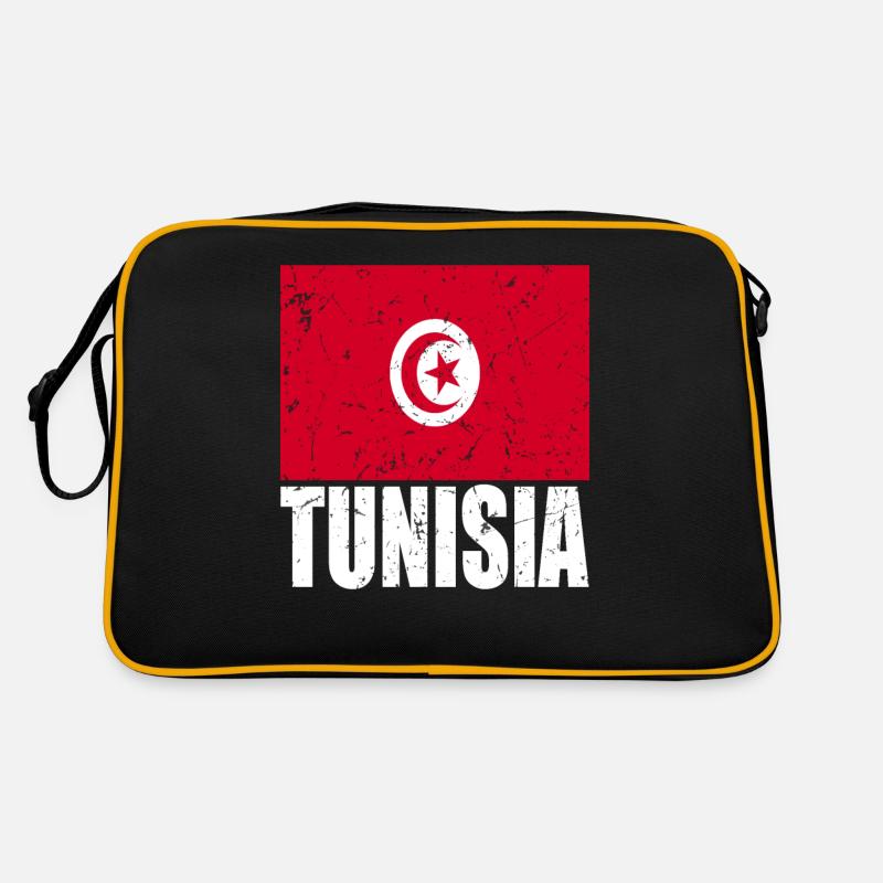 Drapeau de la Tunisie Sac Retro