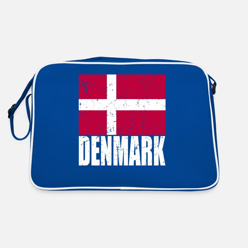 Dänemark Fahne Retro Tasche