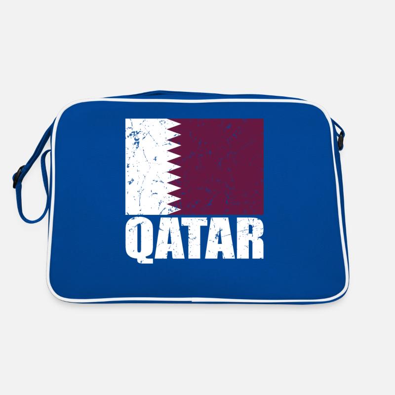 Drapeau du Qatar Sac Retro