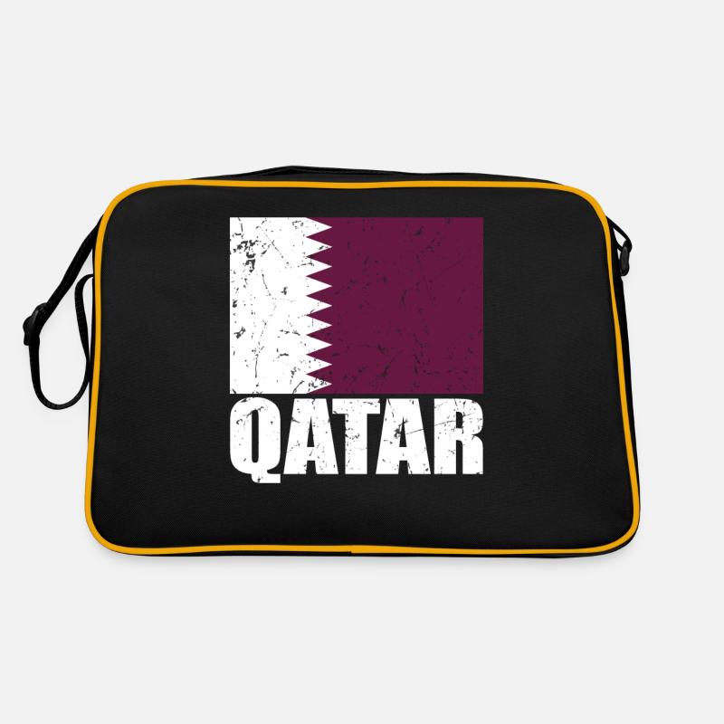 Drapeau du Qatar Sac Retro