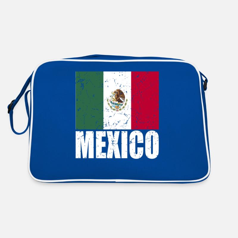 Drapeau du Mexique Sac Retro