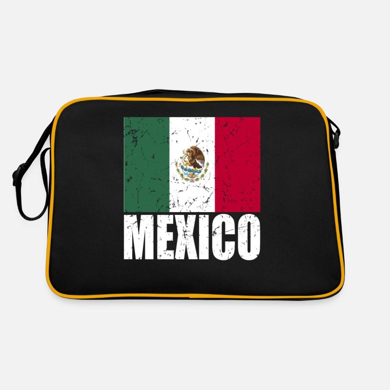 Mexiko Fahne Retro Tasche